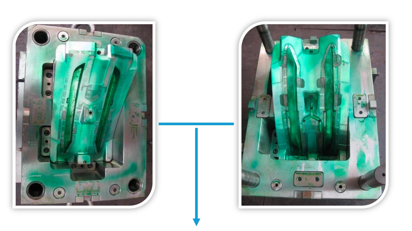 Пресс-формы для пластиковых элементов автомобильных компонентов
